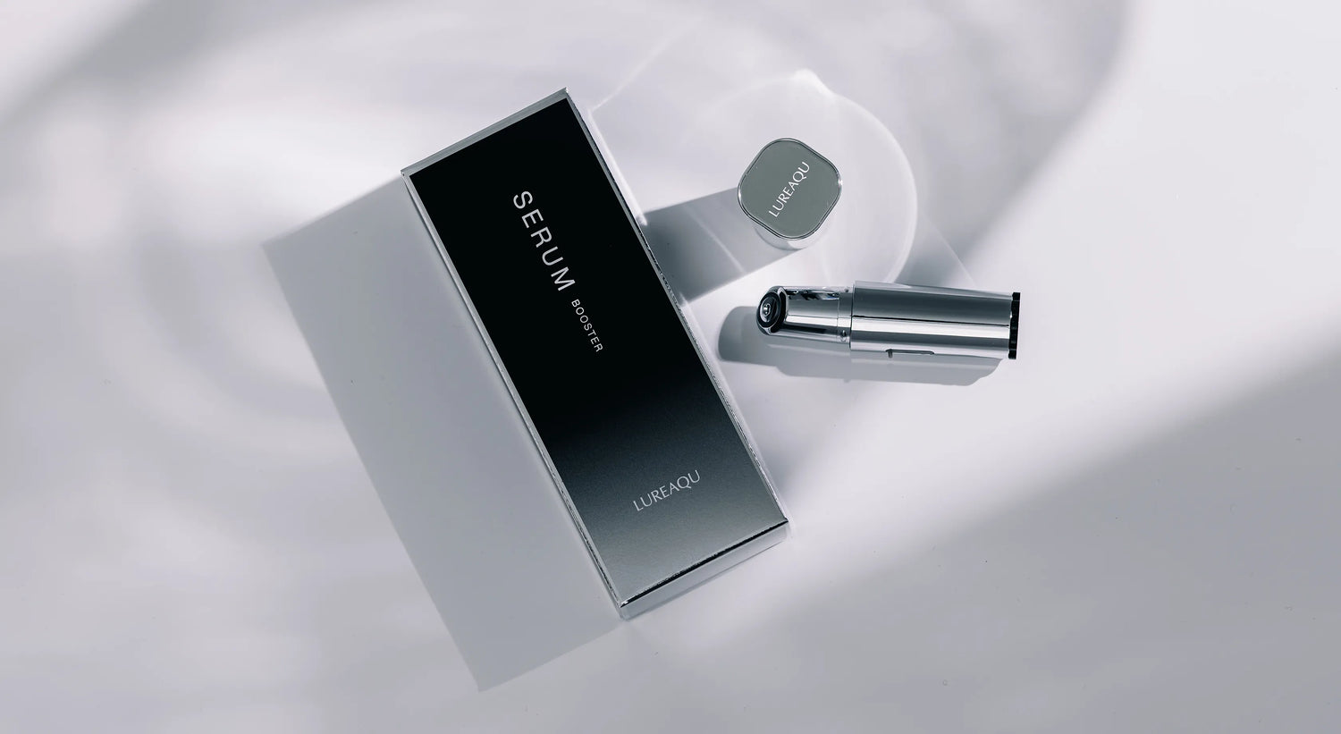 LUREAQU ミニ美顔器 × インテンシブリペアジェル – ワタナベ薫